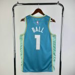 Maillot de Basket #1 Ball Charlotte Hornets 23-24 city Imprimé